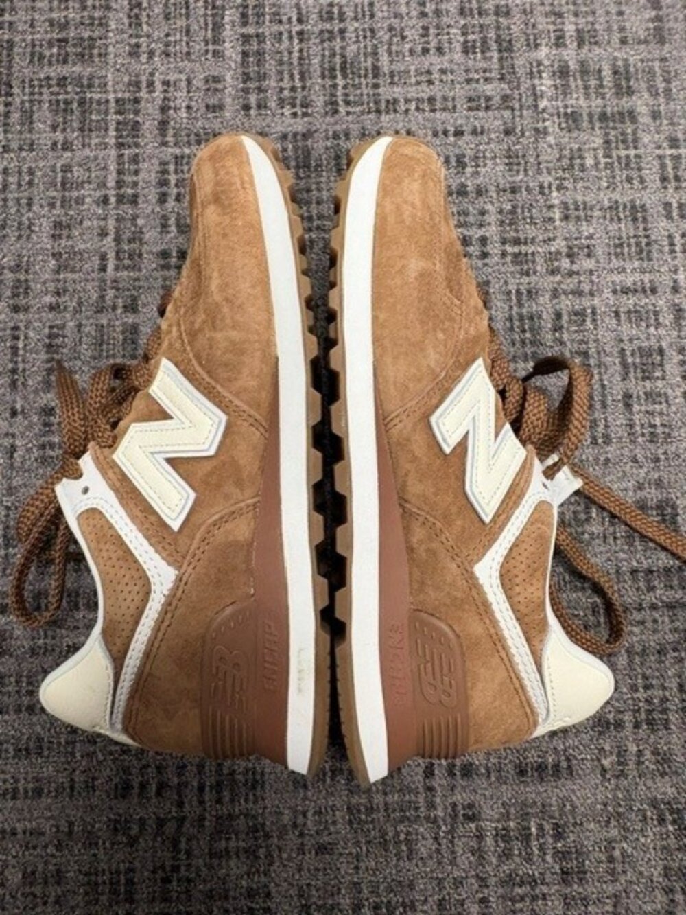 New Balance 574 Brown Suede